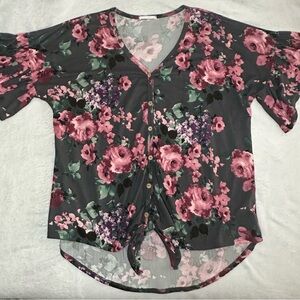 Reborn Pink and Purple Blouse